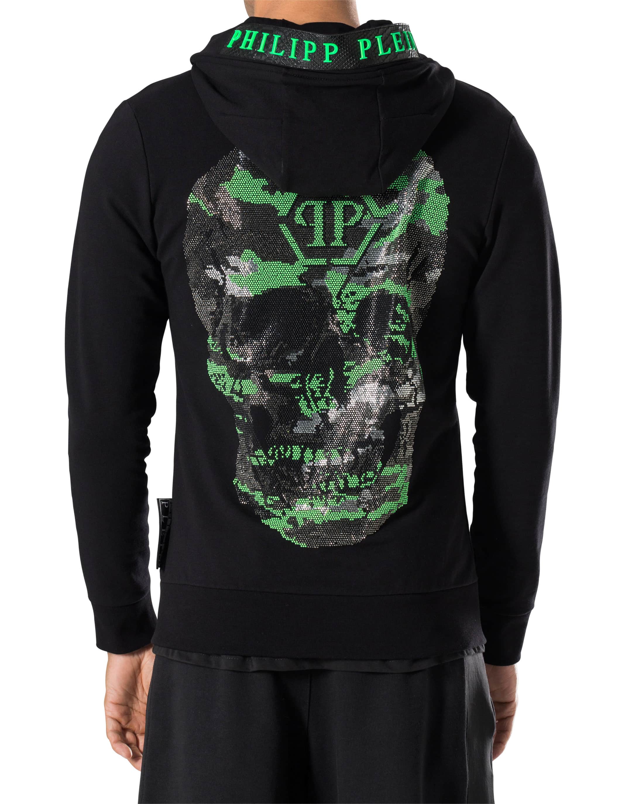 philipp plein hoodie skull