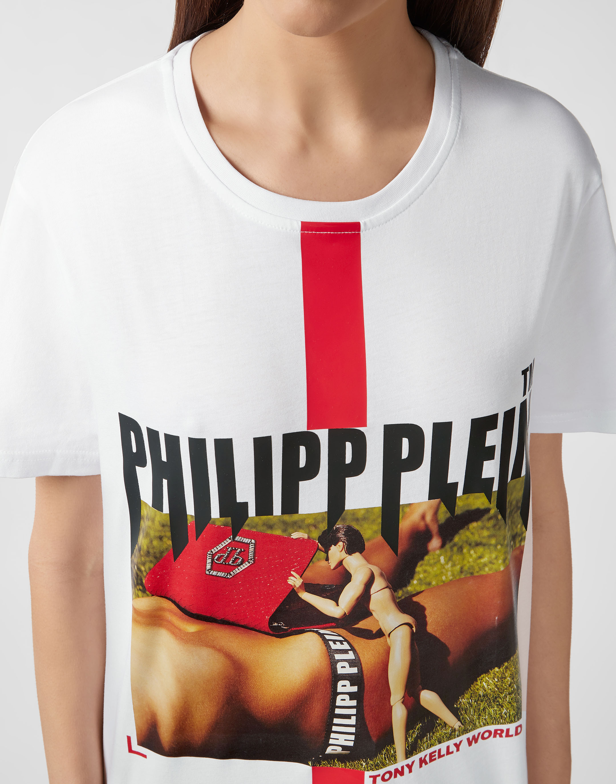 T-shirt Philipp Round Kelly Outlet SS | Tony Plein Neck