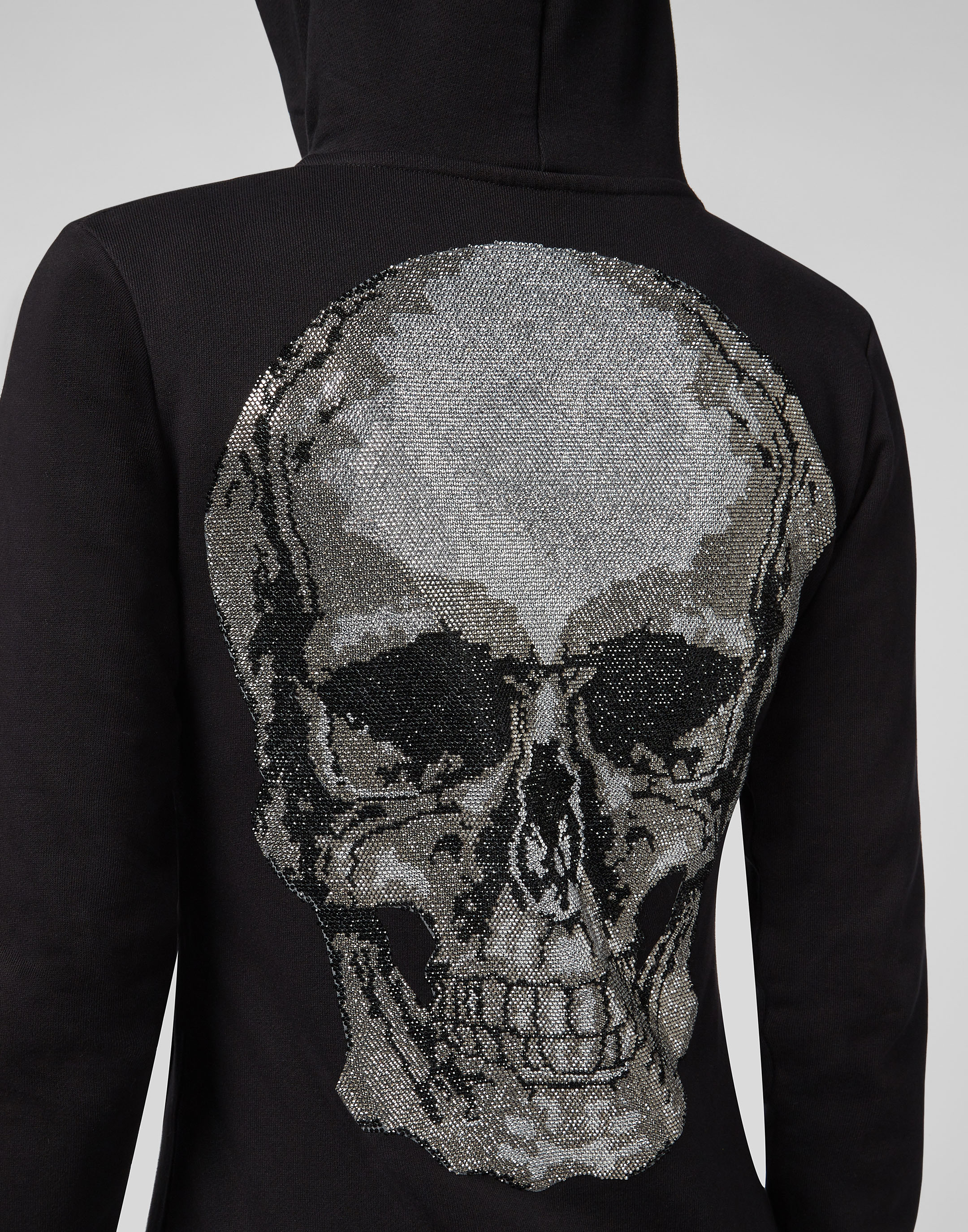 Hoodie Sweatjacket Classic Skull strass | Philipp Plein Outlet