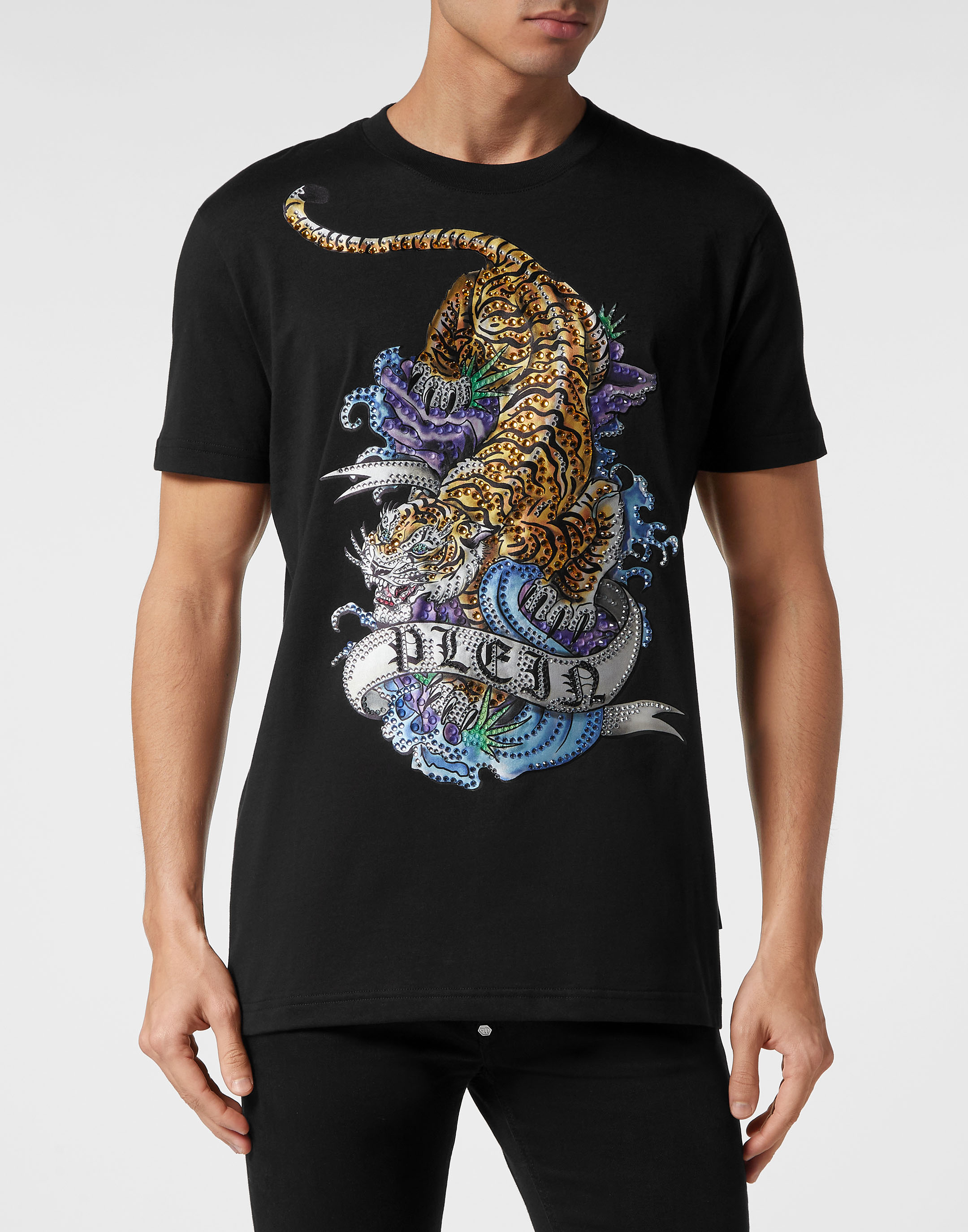 T-shirt Round Neck SS Tattoo | Philipp Plein Outlet
