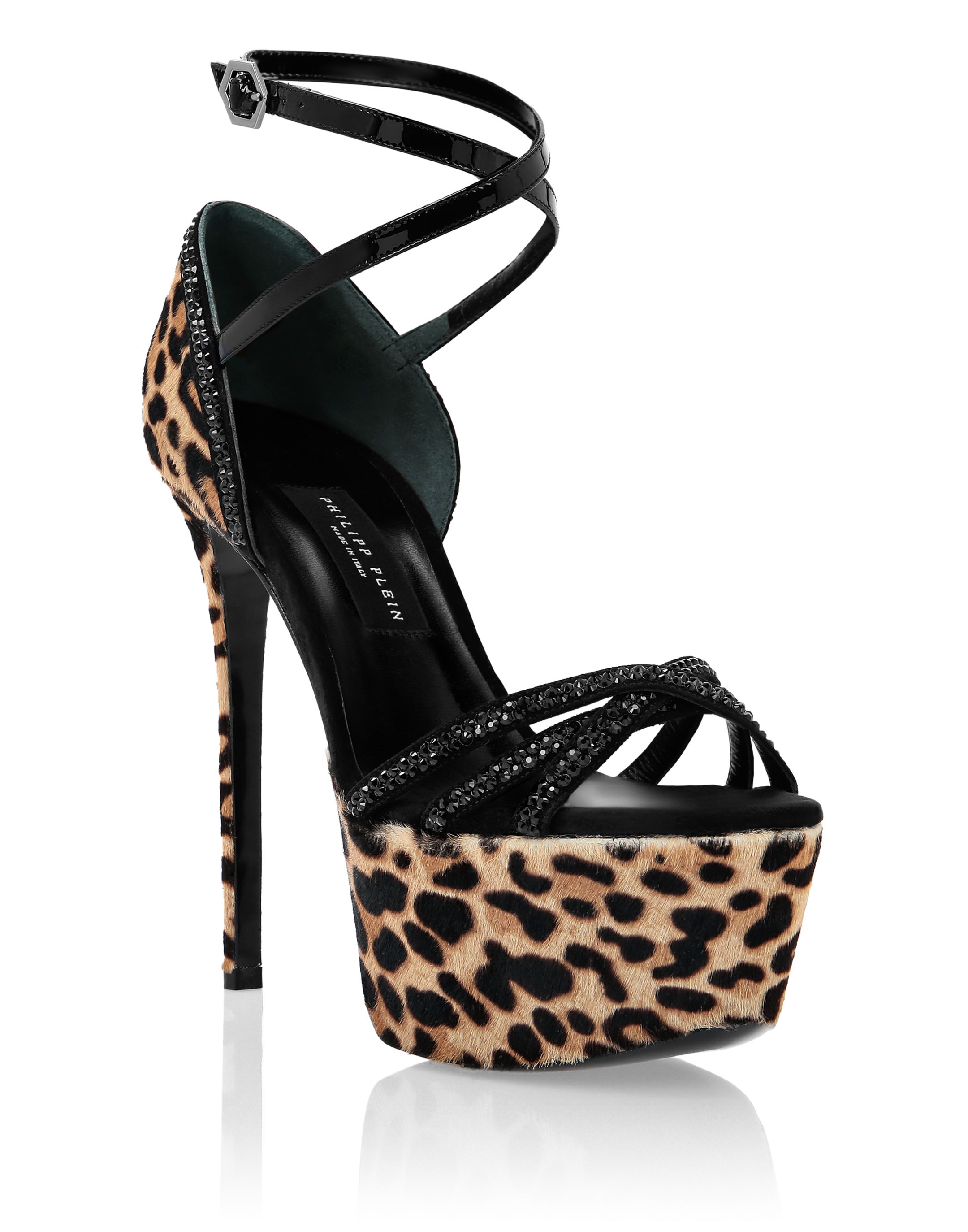 Leopard-Print Heeled Pumps | KARIDA