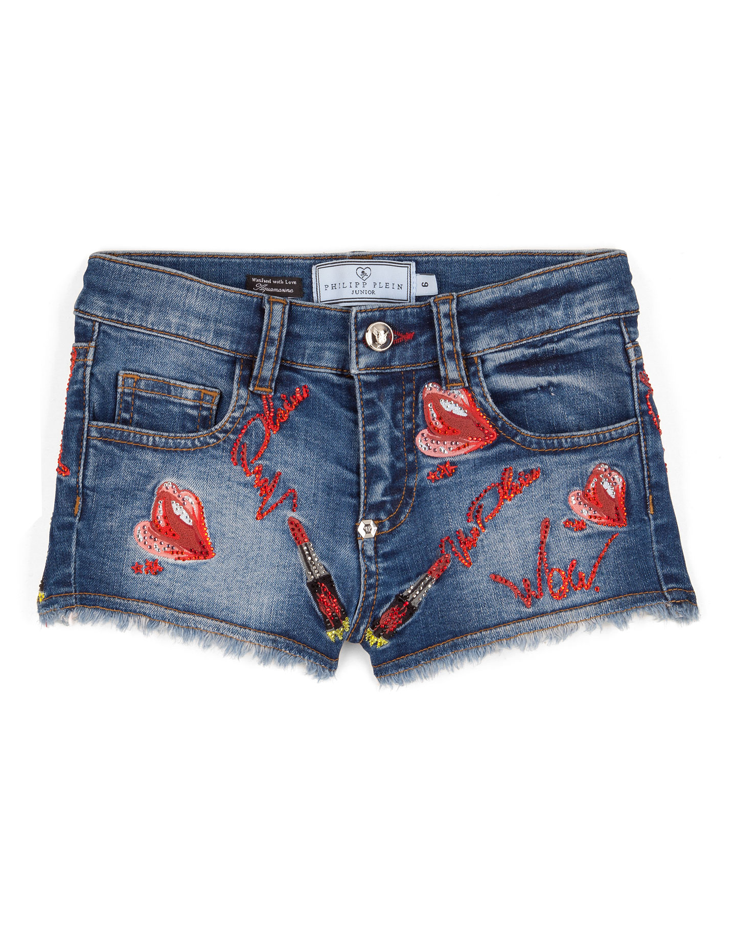 philipp plein short jeans