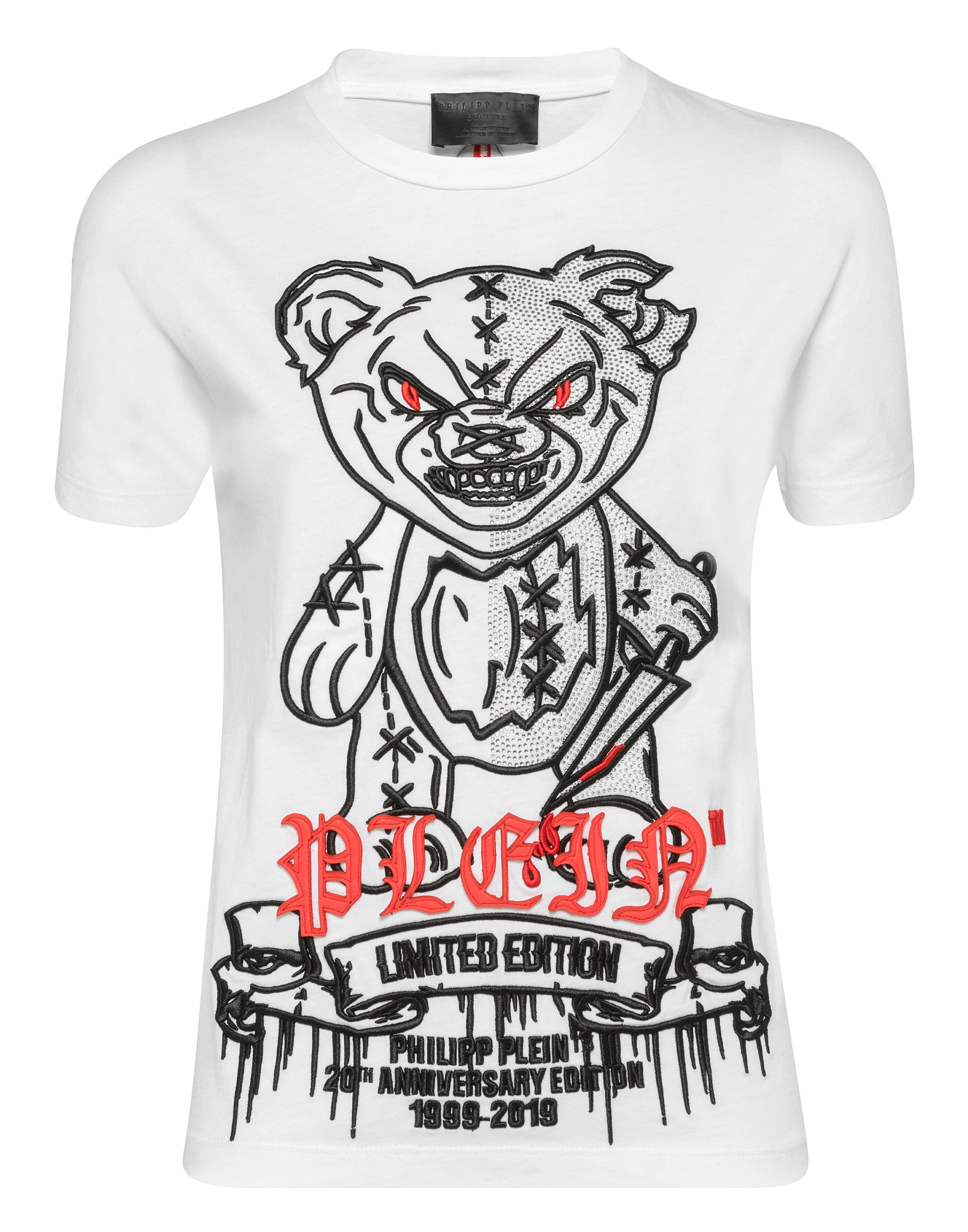 Vervallen mijn Spelling T-shirt Round Neck SS Teddy Bear | Philipp Plein Outlet