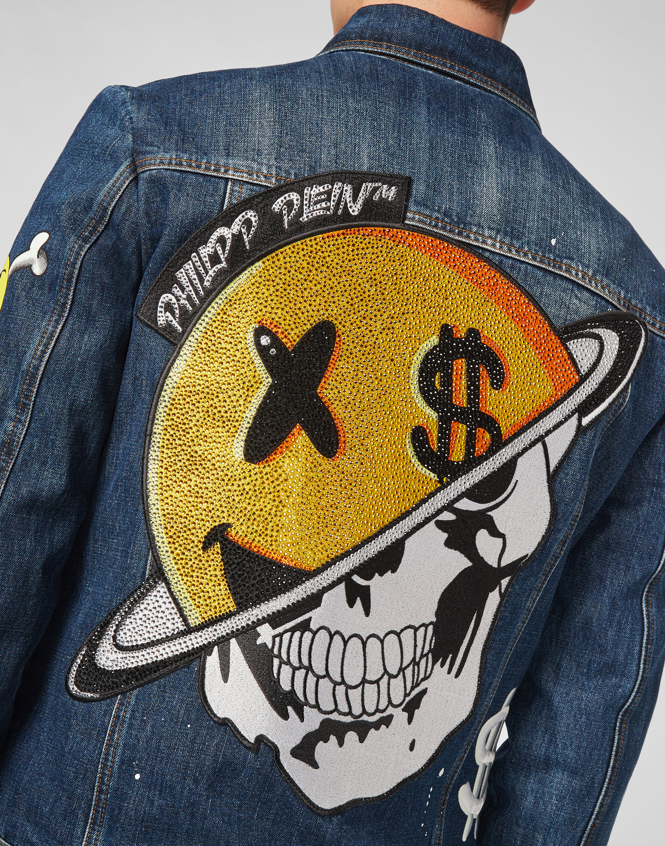 Denim Jacket Smile | Philipp Plein Outlet