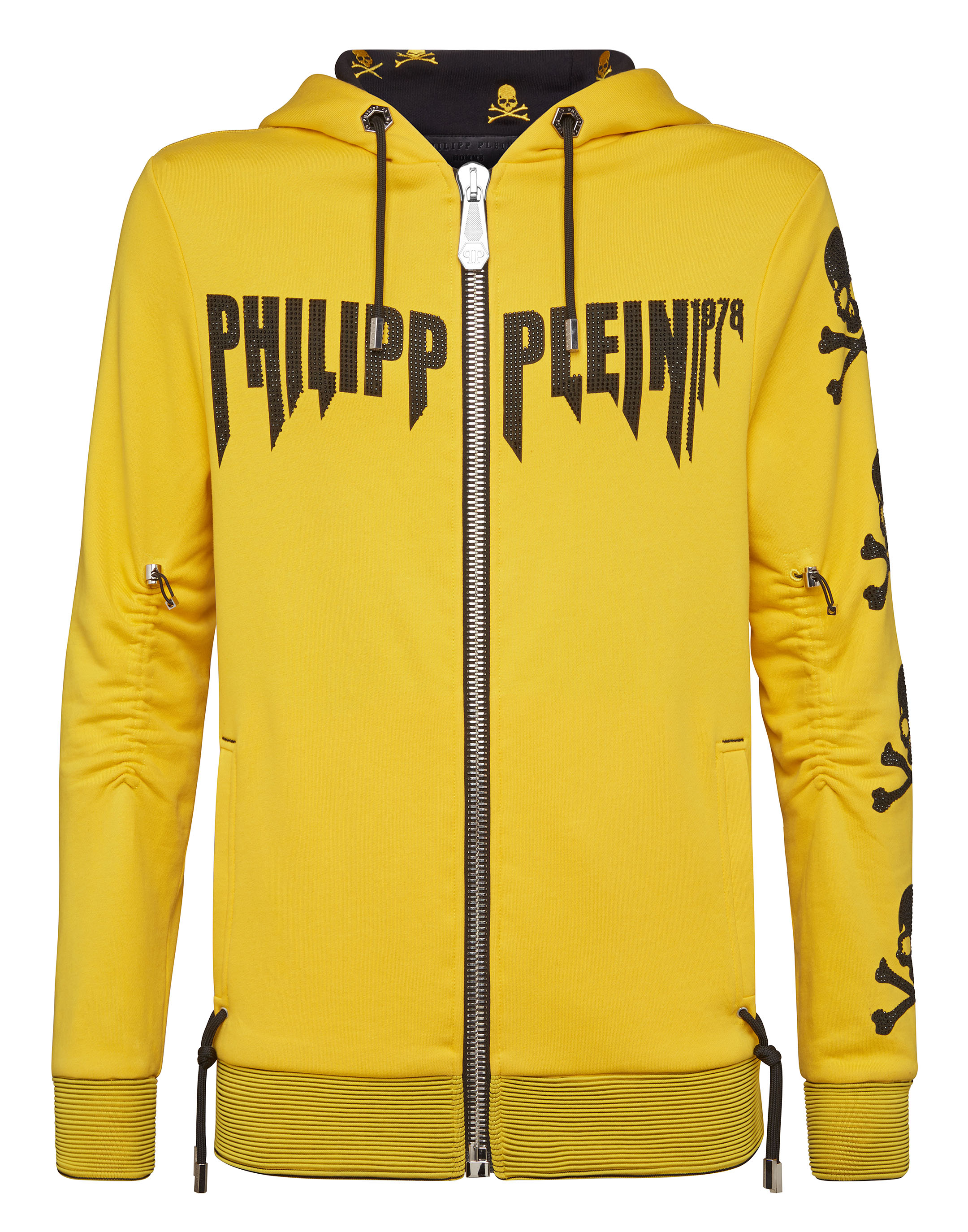philipp plein yellow hoodie
