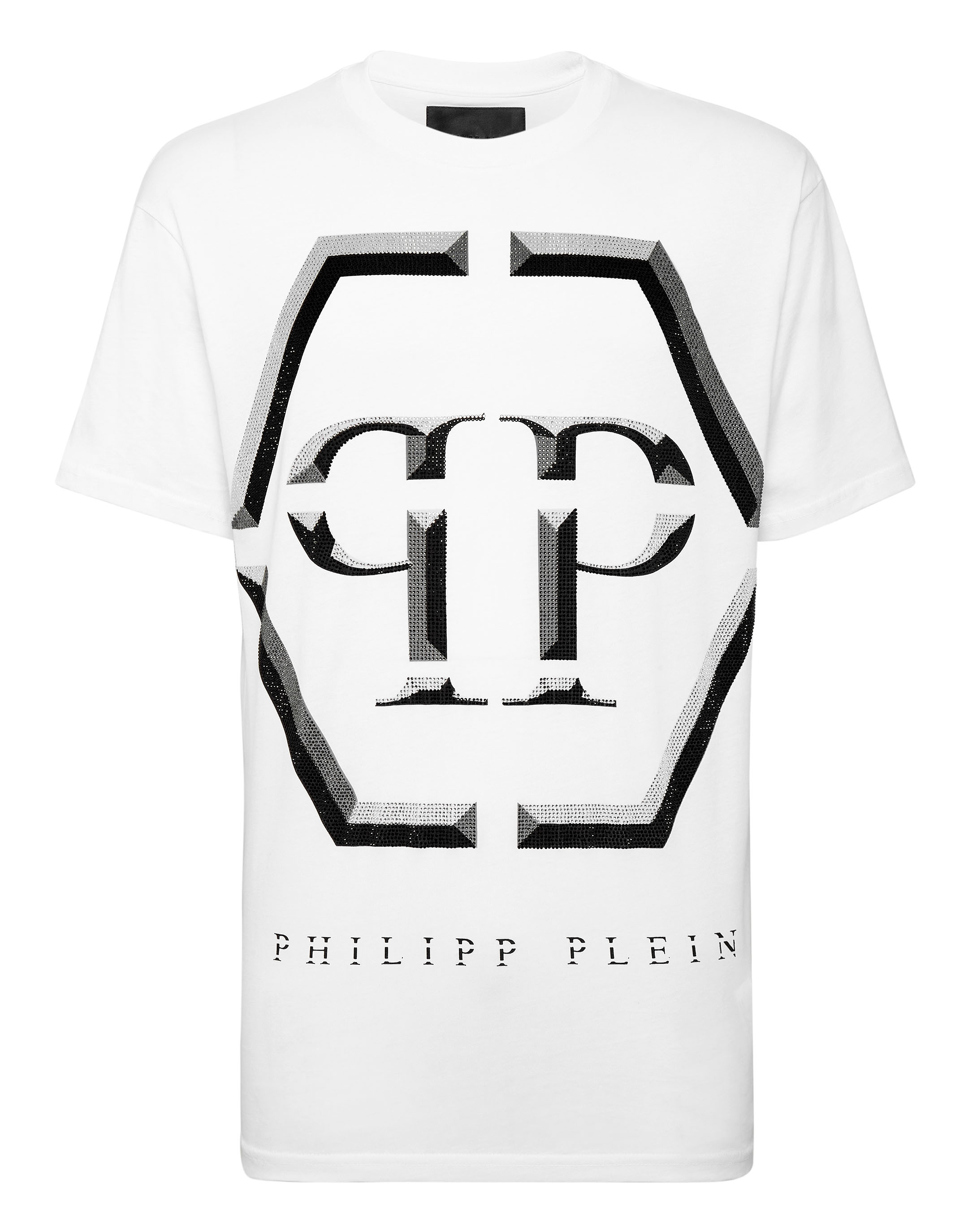 rek spleet straf T-shirt Round Neck SS | Philipp Plein Outlet