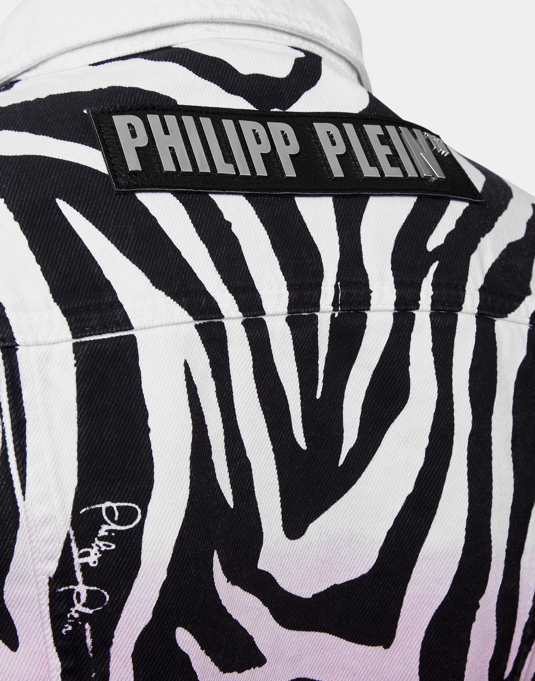 Zebra online denim jacket