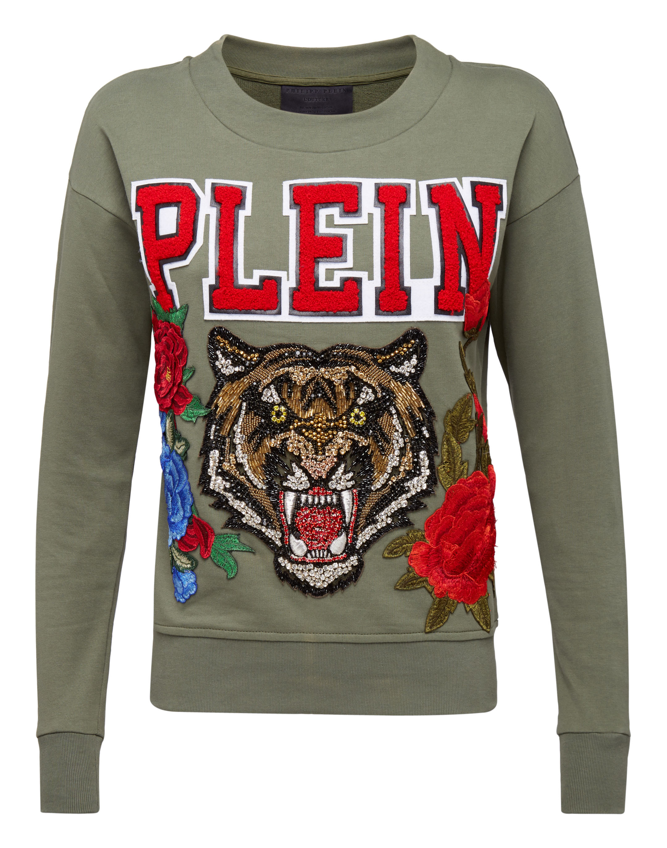 sweatshirt with tiger