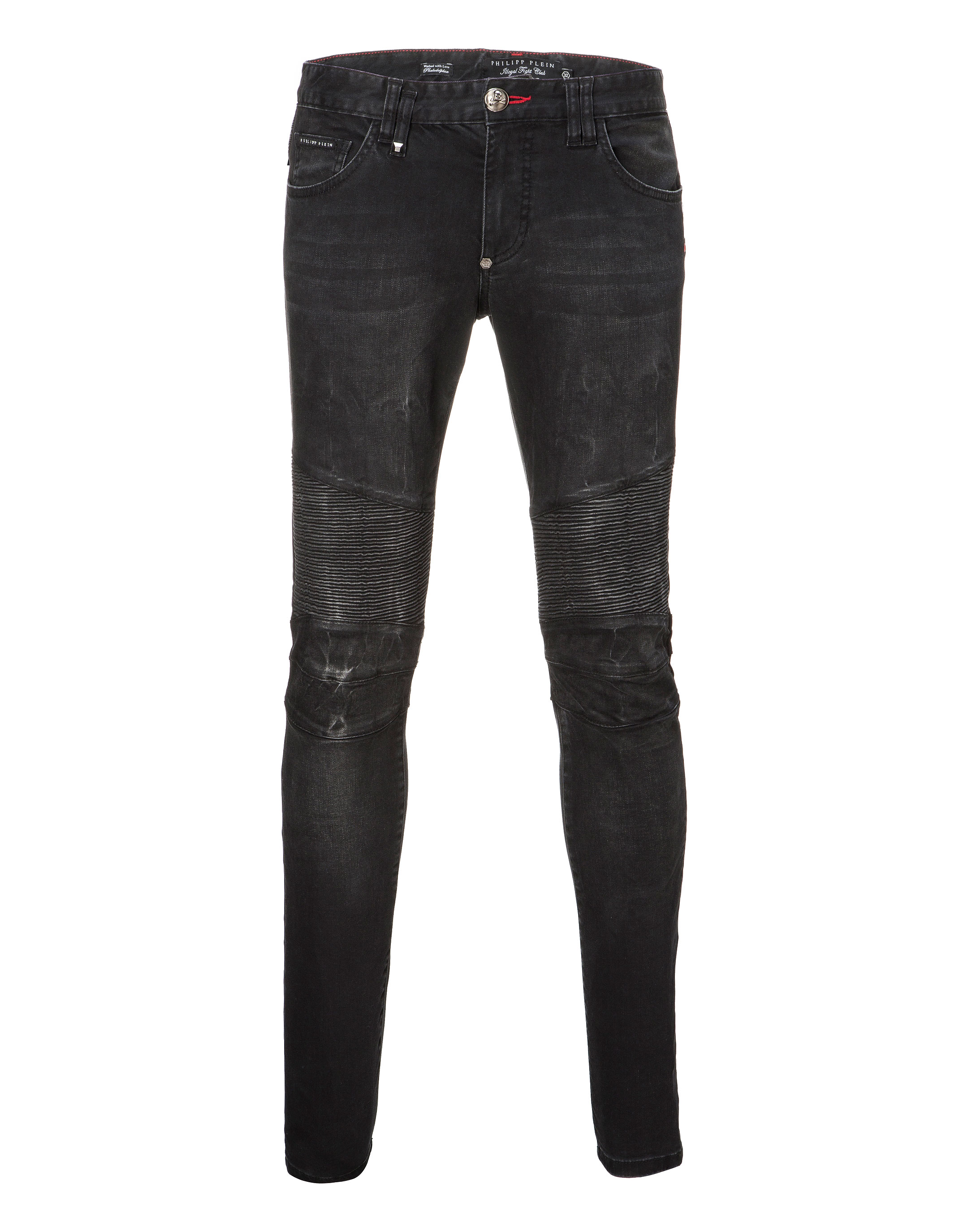 philipp plein biker jeans