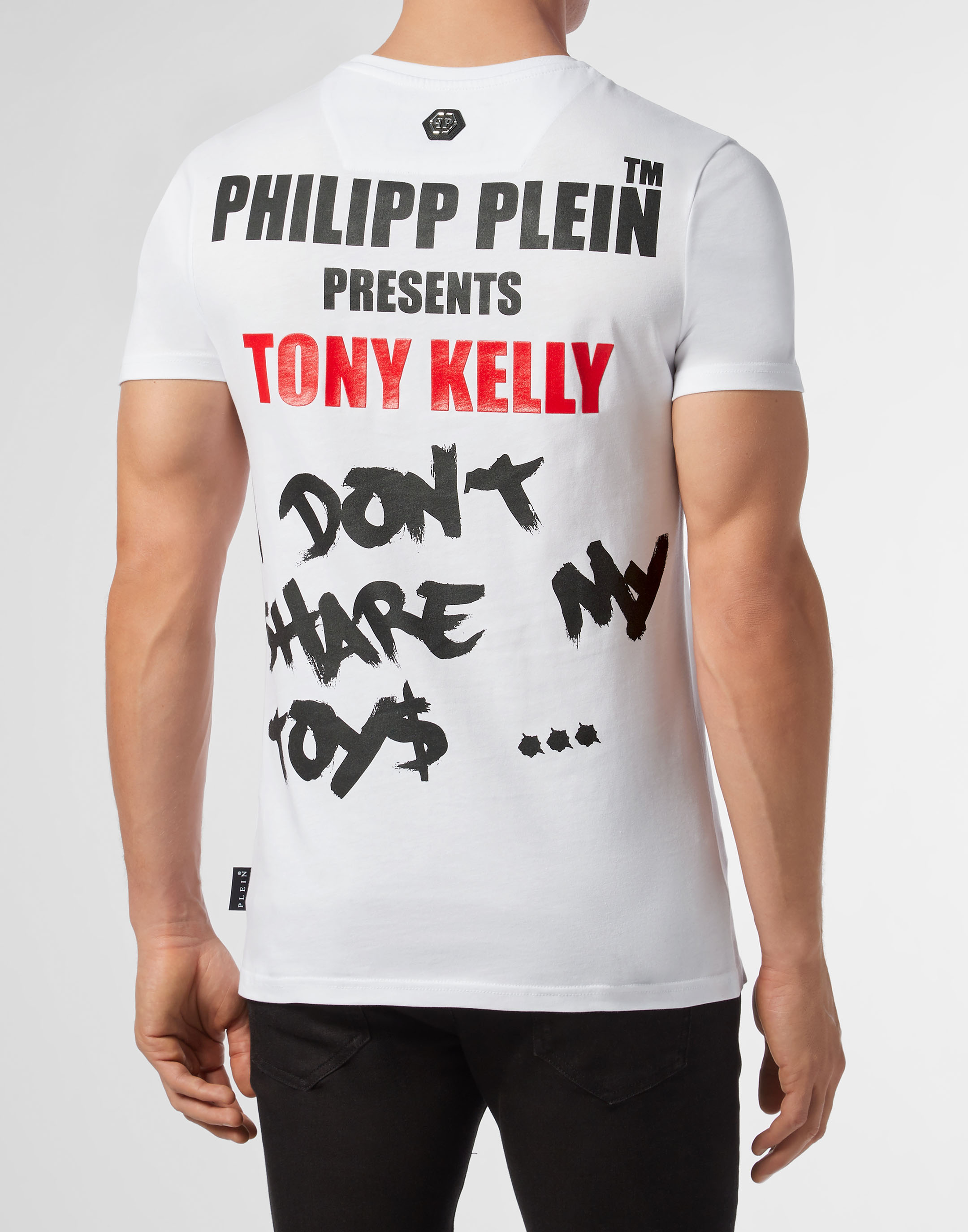 Outlet | Philipp SS T-shirt Neck Tony Round Kelly Plein
